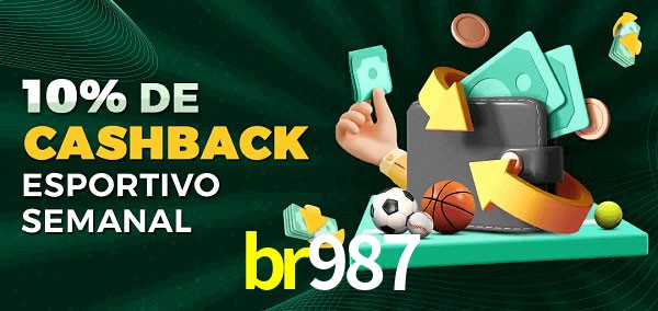 10% de bônus de cashback na br987
